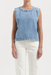 Noa Top - Stone Vintage