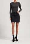 Audry Mini Skirt - BlackDip